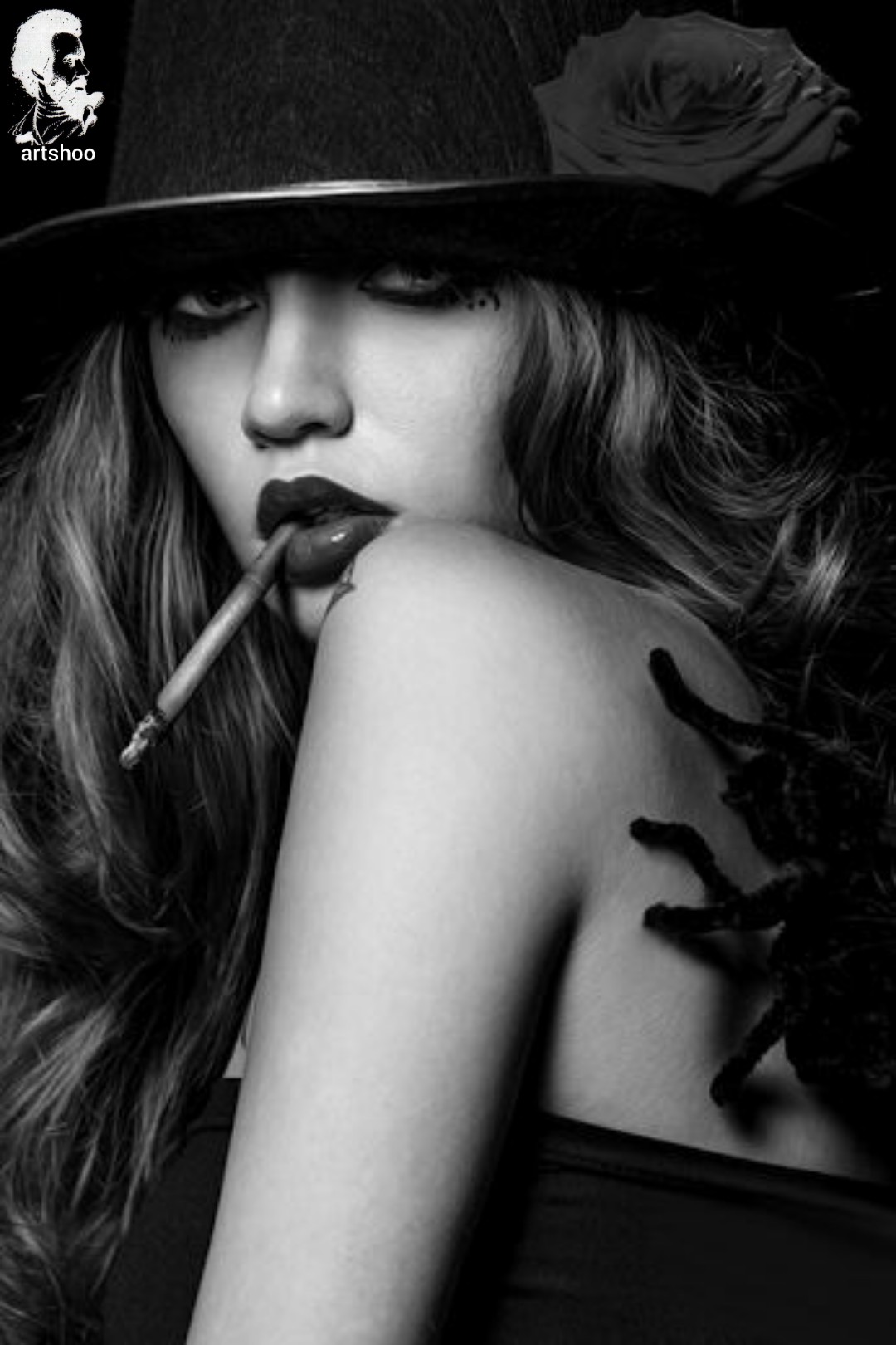 مدل سیاه قلم اورژینال